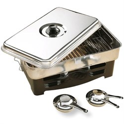 Fladen Smoker / Rygeovn - Røgovn m/2 brændere