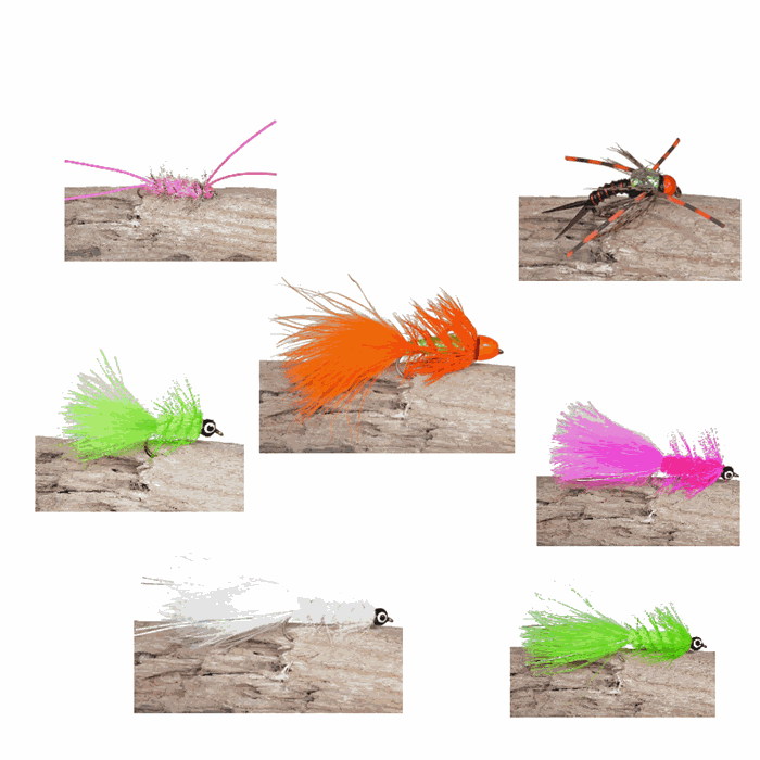 10 pc - A.Jensen Put and Take Flies