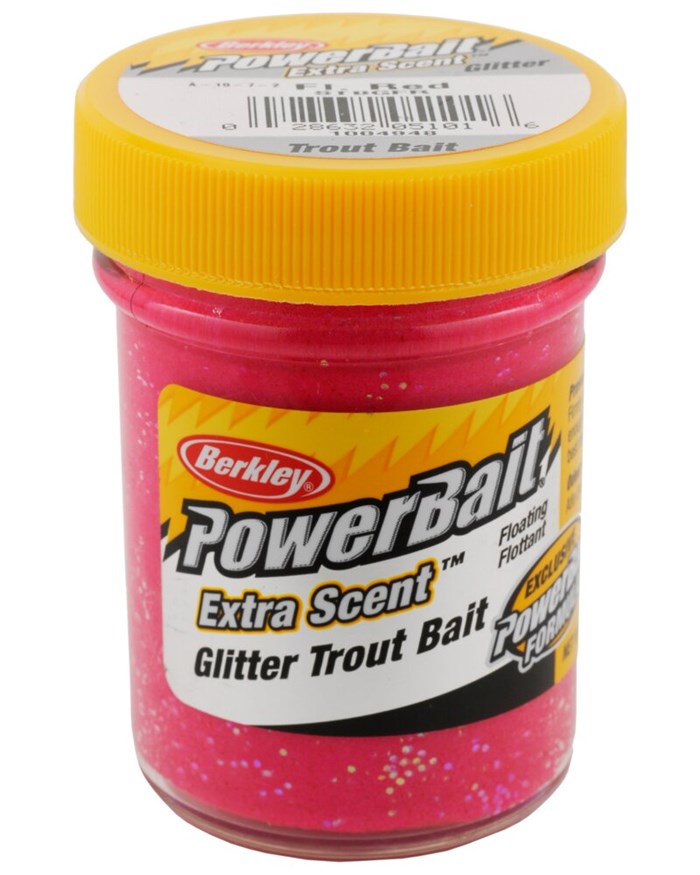 Berkley PowerBait Glitter - FLUORESCENT RED GLITTER