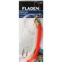 Fladen Gummi Mac Deluxe RIG Red-Luminos - 9/0