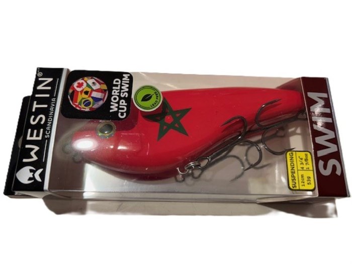 Westin Swim Glidebait World Cup Special Edition 12 cm/53 gr -  Morocco