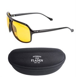 Fladen Polarized sunglasses - Black / yellow lins