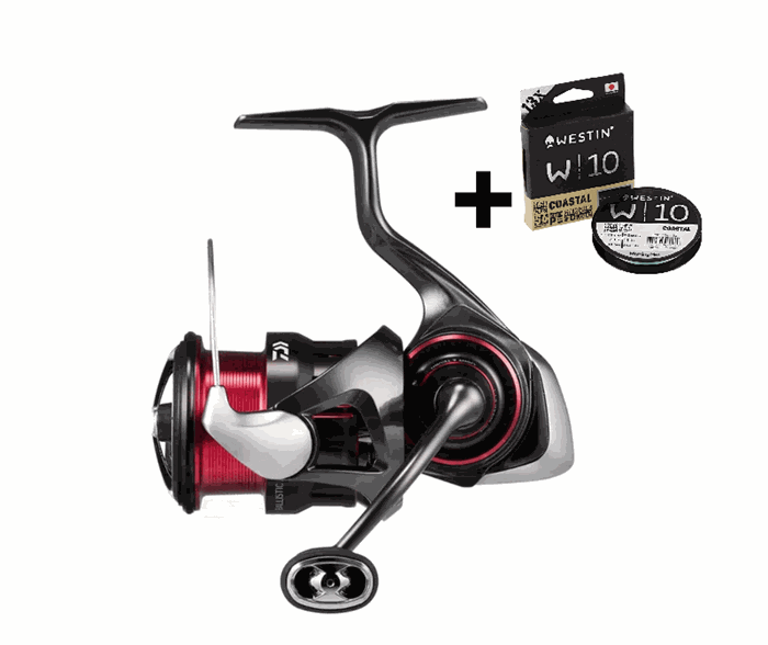 Daiwa 25 Ballistic Air LT 4000 + Westin W10 line