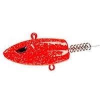 JIG HEAD with bait screw  100 g - Orange