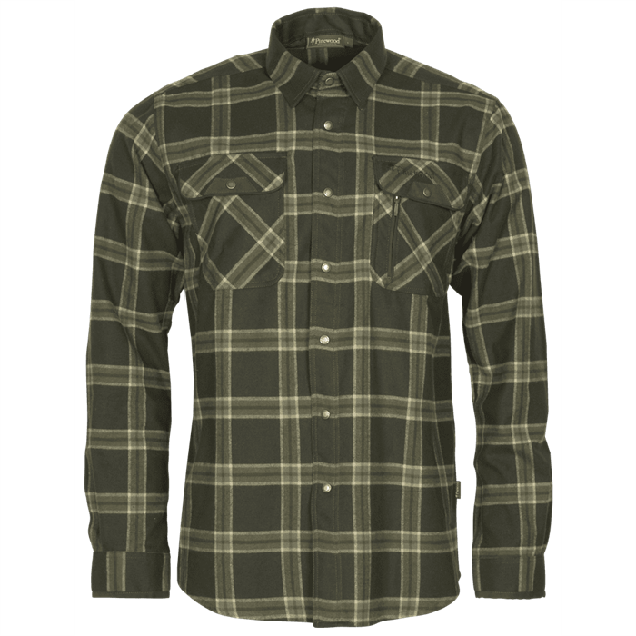 Pinewood Exclusive Shirt - D.Green/Green