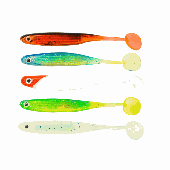 Fladen Glimmer Shimmer shad  til søfiskeri