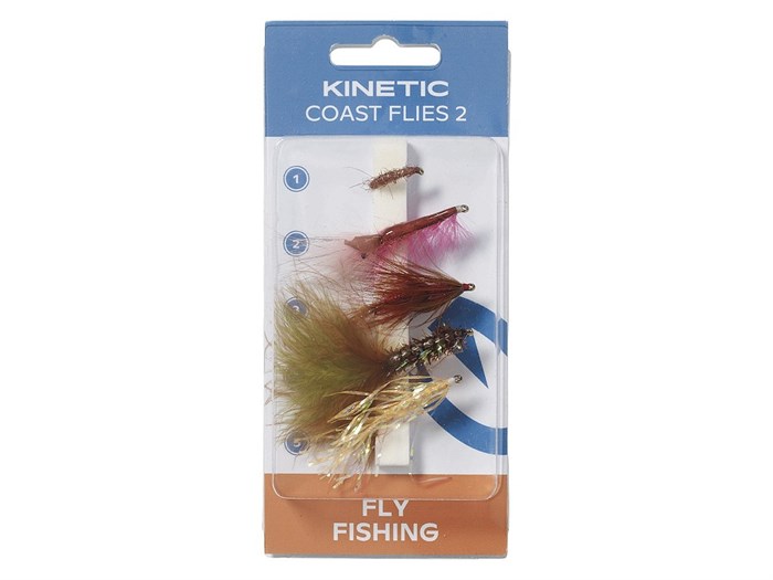 KINETIC COAST FLIES 5 stk