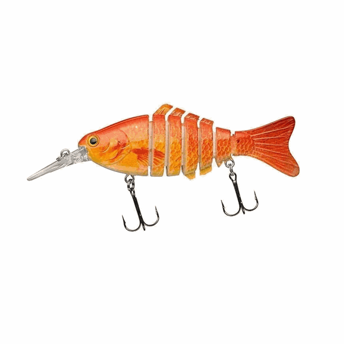 Maxximus Realistic Multijointed 11 cm 14 gr - Guldfisk