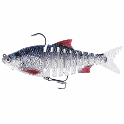 Westin Ricky The Roach Multi Jointed R2F 14 cm/41 gr - Glitter Roach til geddefiskeri