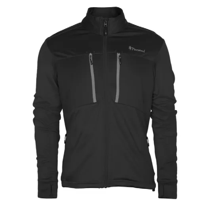Pinewood Abisko Power FLEECE jacket Black