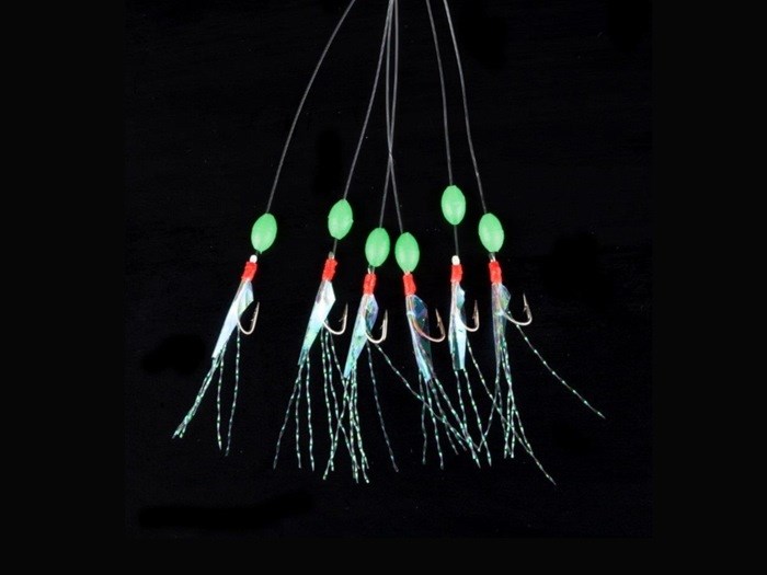 Søvik Mackrel Rig  silver flash - Size 2