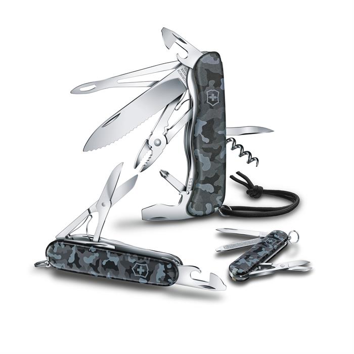 Victorinox Pocket knife Classic gray/blue Navy Camouflage