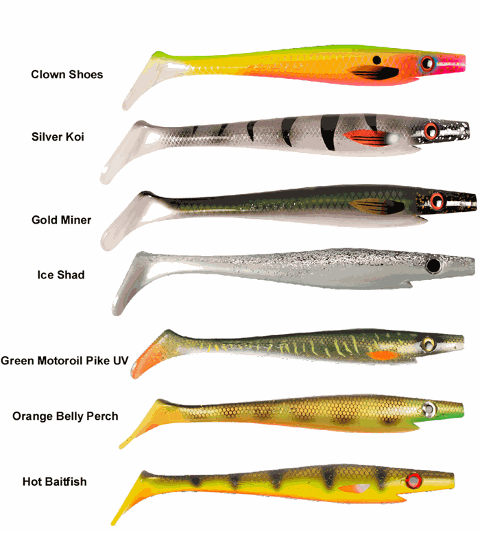 Strike Pro Pig Shad Junior 20 cm / 50 gr