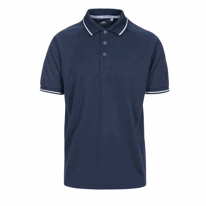 Trespass Bonington Quick Dry Polo Shirt - Navy