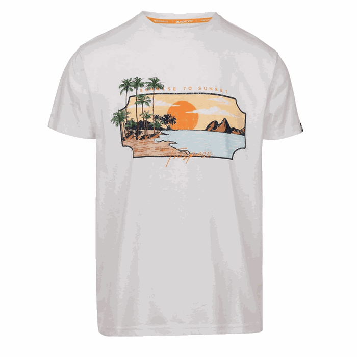 Trespass T-shirt med motiv Pendla - White