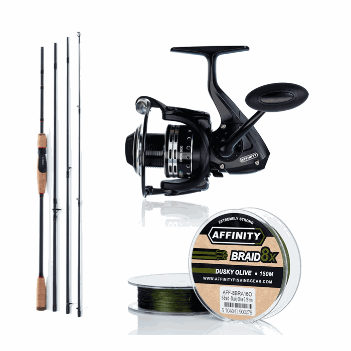 Aborre sæt: Affinity Travel 7 fod 4/12 gr - Affinity ORION 2000