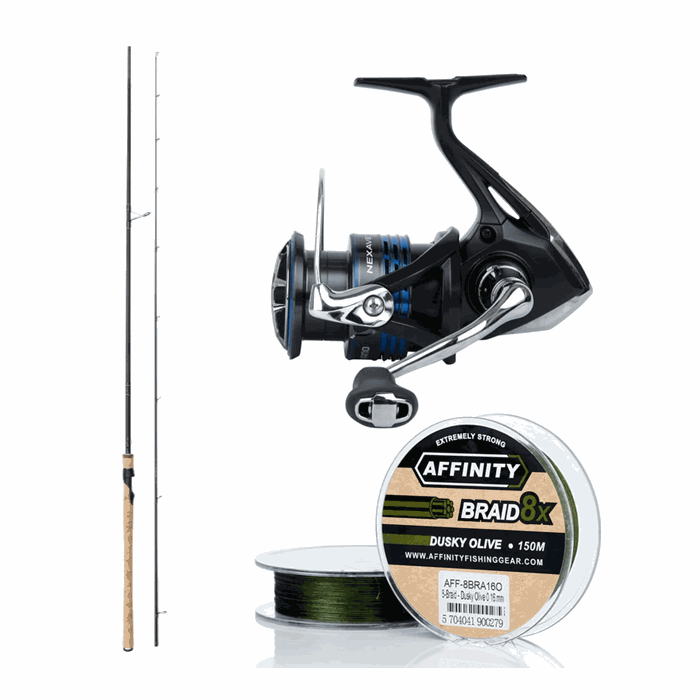 Westin 7\' og Shimano Nexave 2500S til fiskeri efter aborre | Fisk & Fang Helsingør