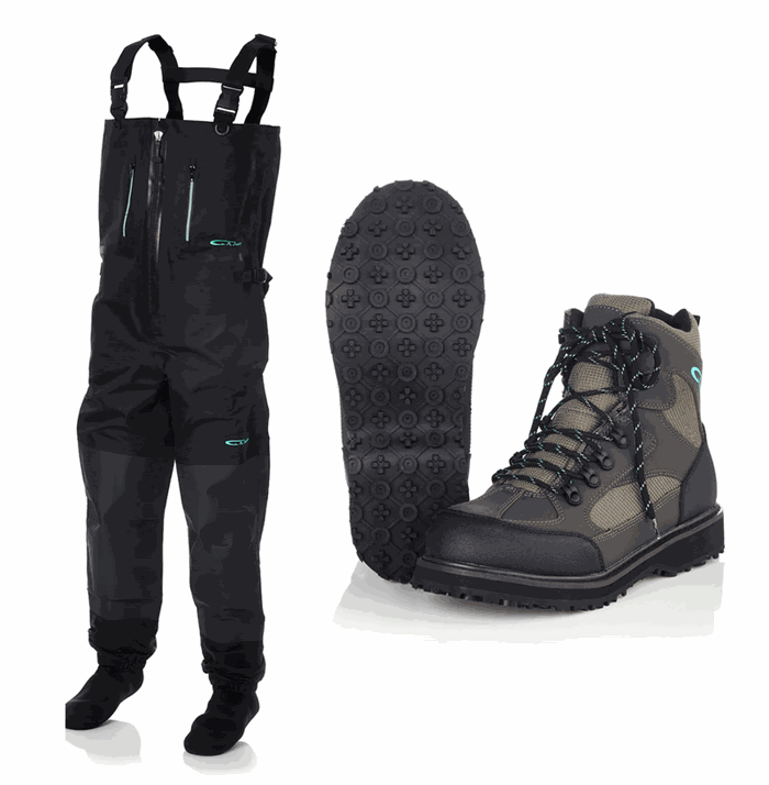 A.Jensen Narvi II breathable waders + A.Jensen Callisto vadesko med gummi