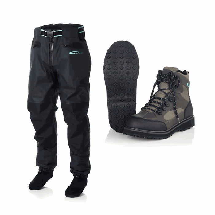A.Jensen ARID waist waders + A.Jensen Callisto vadesko med gummi