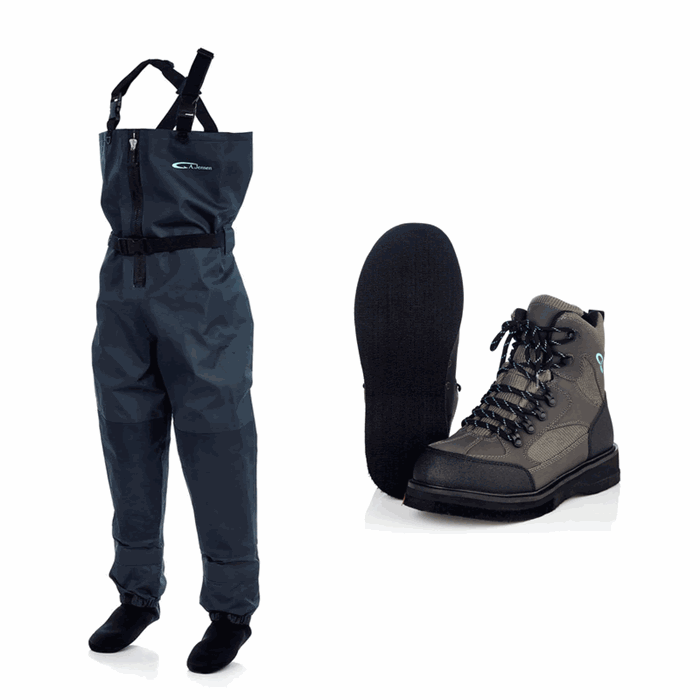 A.Jensen Atlas ZIP åndbare waders & Callisto vadesko m. filt