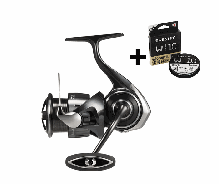 Daiwa 25 Ballistic HD LT3000-XH + Westin W10 line