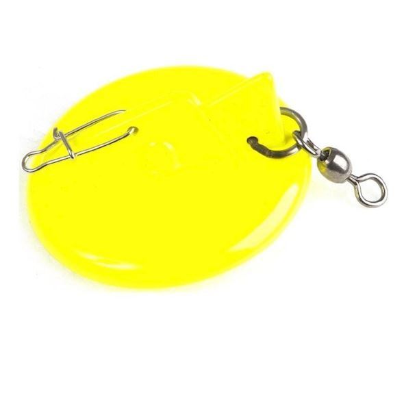 Fladen Disc Diver round 6,5 cm - Yellow