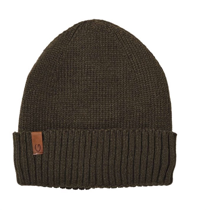 Kinetic Wool Beanie - Olive melange