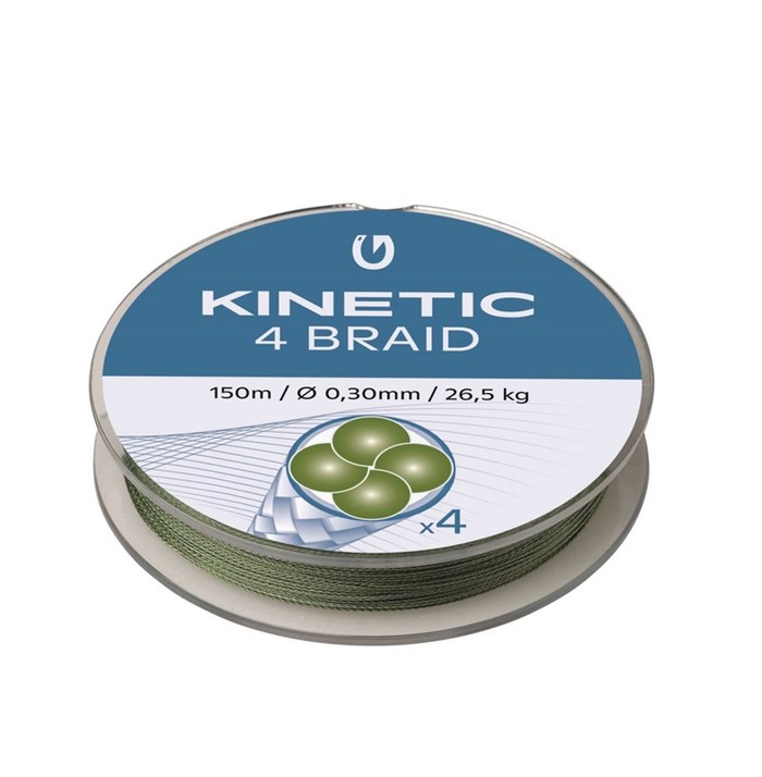 Kinetic 4 Braid 300 meter 0,16 mm/15,60 kg