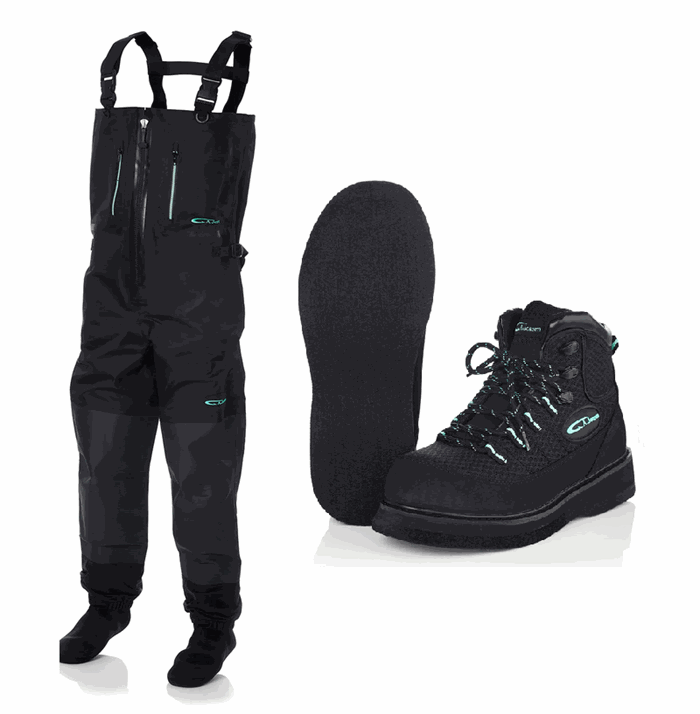 A.Jensen Narvi II breathable waders + Impala vadesko med Filt