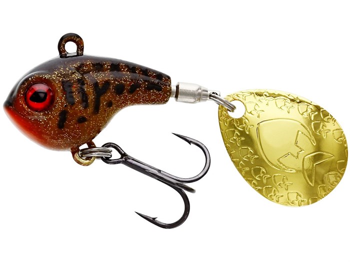 Westin DROPBITE SPIN TAIL JIG 3,4 cm/17 gr - Motoroil Burbot