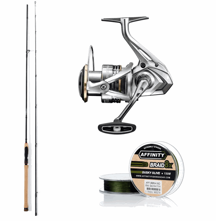Pandion DIABLO COAST 9,1 fod - 7/27 gr + Shimano Sedona 3000 + fletline