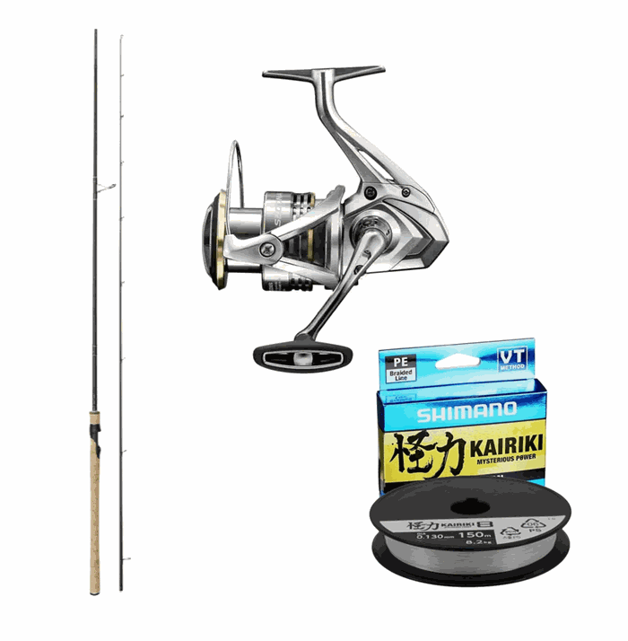 Westin W2 9 fod 10/30 gr + Shimano Sedona 3000 HG + fletline